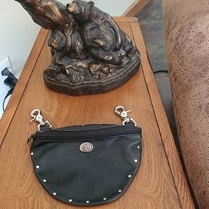 Hawgtyd fanny pack, all leather...8.5" × 6.5"